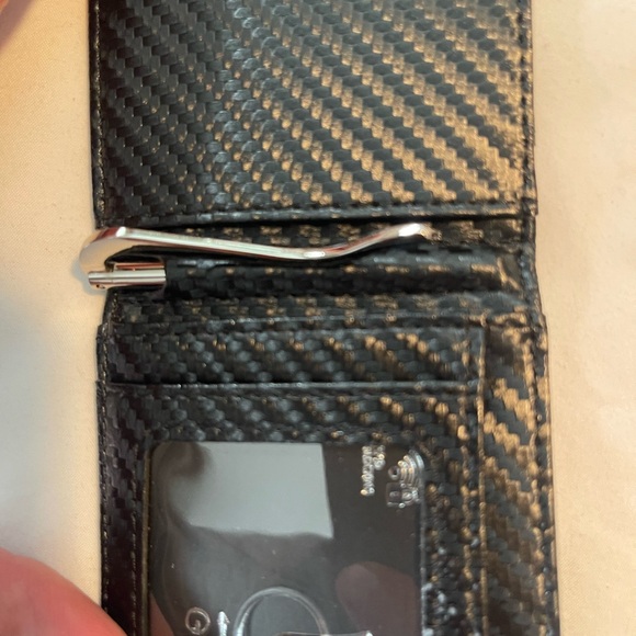 Girxon Carbon Fiber Men’s Wallet With Money Clip & RFID Protection Perfect Gift - Picture 8 of 16
